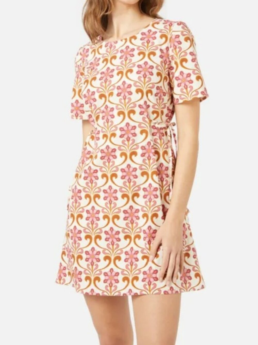 Retro Mid Century Modern Odette Mini Dress